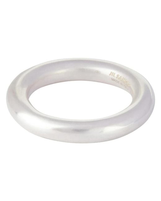 Jil Sander Metallic Rings for men