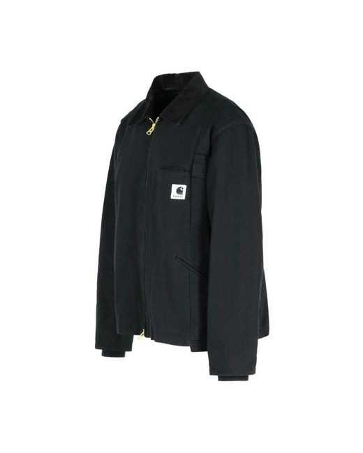 Sacai Black Light Jackets for men