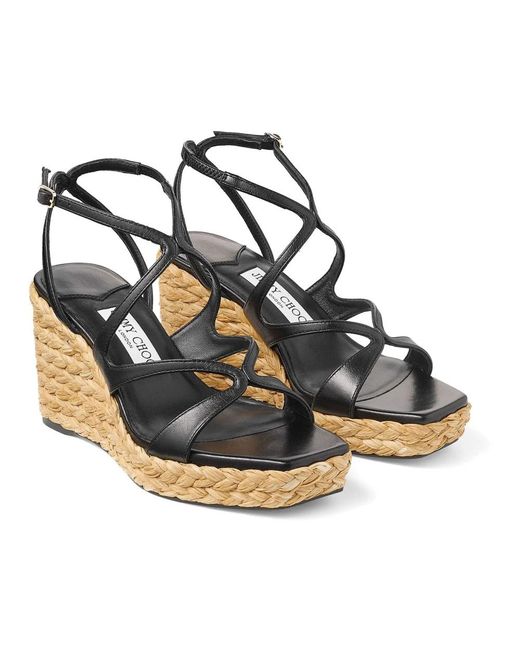 Jimmy Choo Metallic Wedges