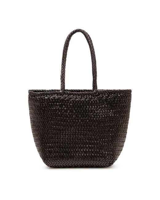 Tote Bags Dragon Diffusion de color Black
