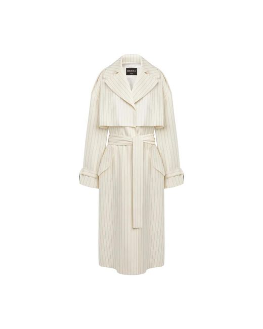 Dondup White Trench Coats
