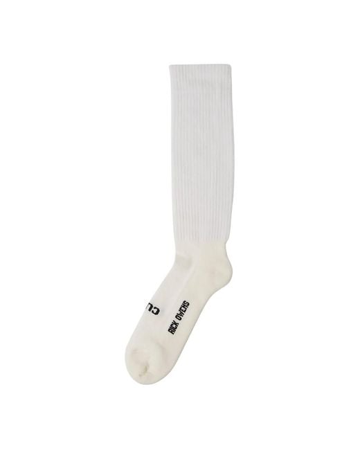 Rick Owens So Socks in het White voor heren