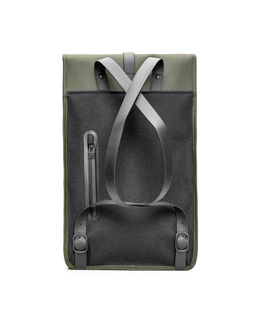 Rains Green Backpacks