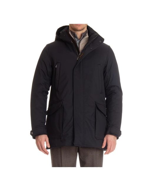 Down Jackets Moorer de hombre de color Black