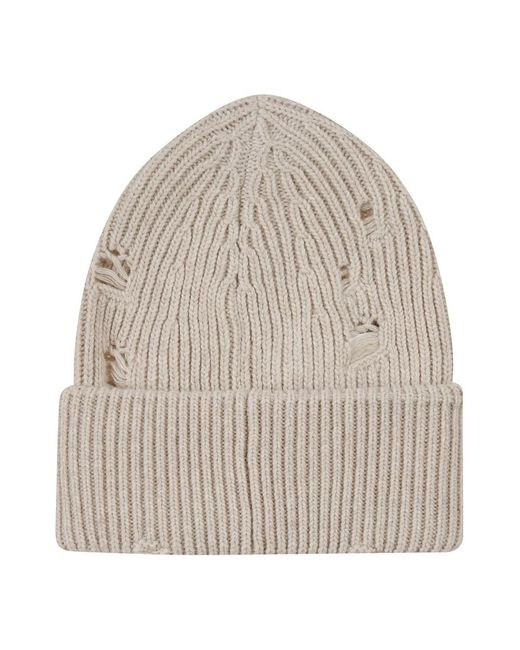 Beanies di MM6 by Maison Martin Margiela in Natural da Uomo