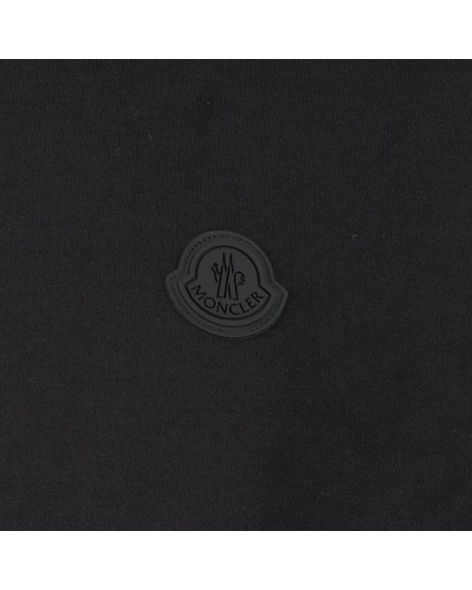Moncler Kapuzenjacke mit logo-print in Black für Herren