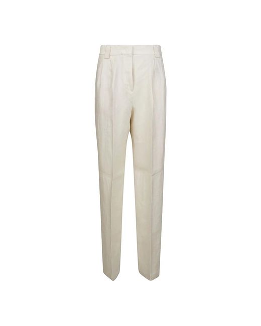 Incotex Natural Straight Trousers
