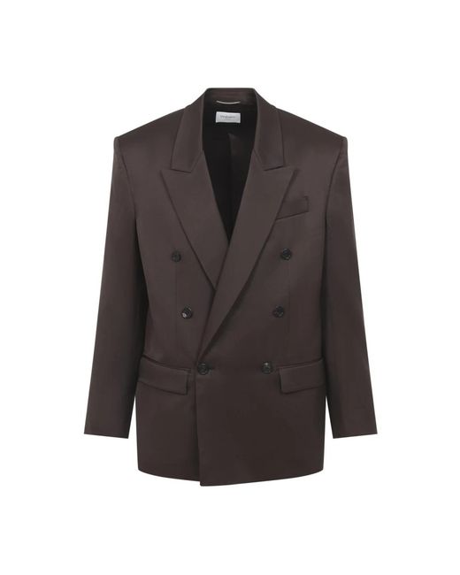 Saint Laurent Black Blazers for men