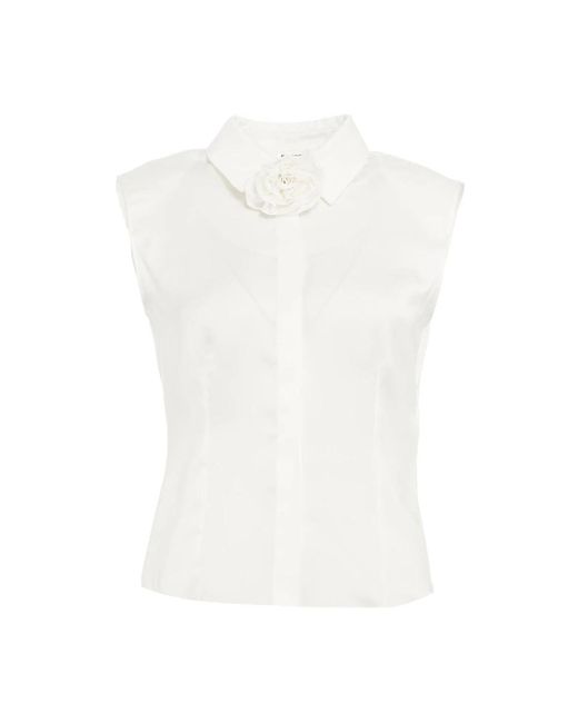 Camicie di Blugirl Blumarine in White