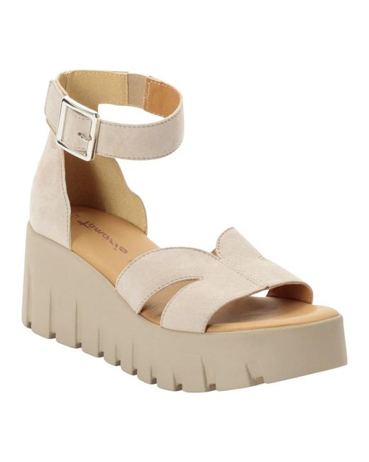 Tamaris Metallic High Heel Sandals