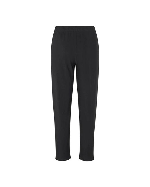 Masai Black Slim-Fit Trousers