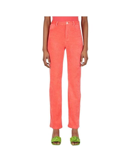 Straight Trousers Maisie Wilen en coloris Pink