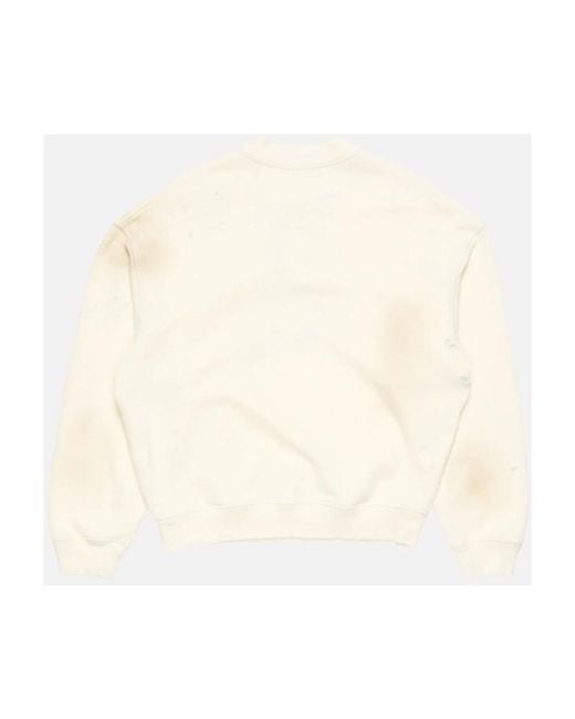 Acne White Sweatshirts