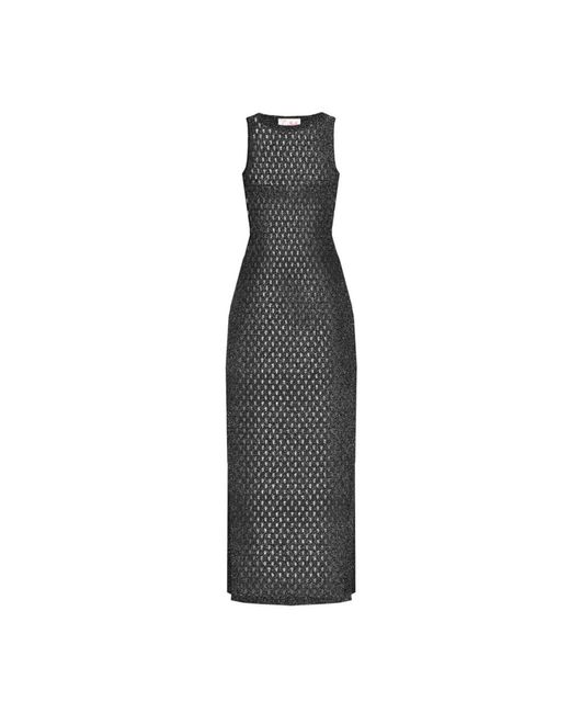 Maxi Dresses Mc2 Saint Barth de color Black