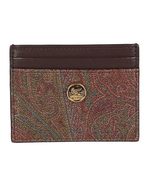 Etro Brown Wallets & Cardholders