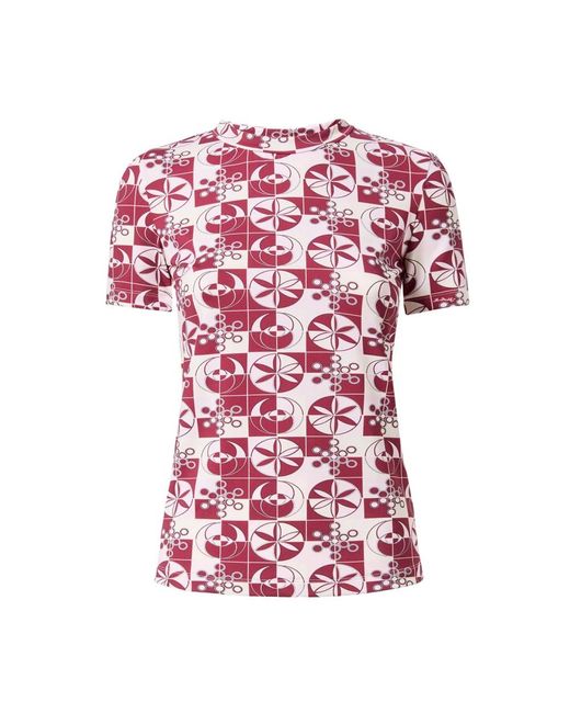 LaDoubleJ Tops ,Veelkleurig ,Jazzercize T-Shirt in het Pink