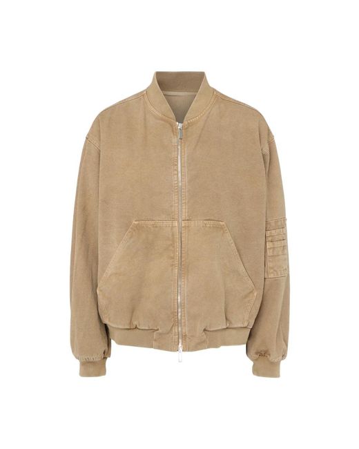 Nine:inthe:morning Natural Bomber Jackets