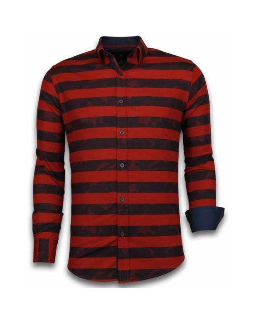 Gentile Bellini Red Casual Shirts for men