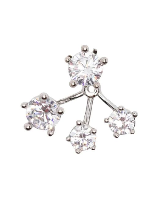 Earrings Panconesi de color Metallic