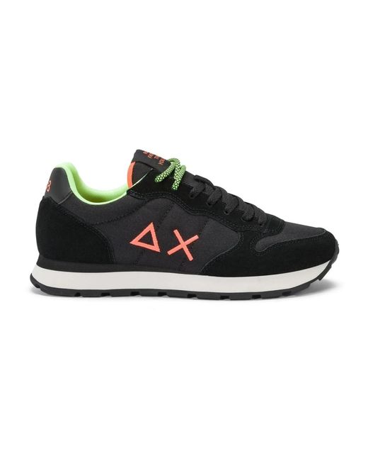 Sun 68 Black Sneakers for men