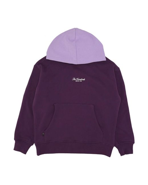 The Hundreds Purple Hoodies for men