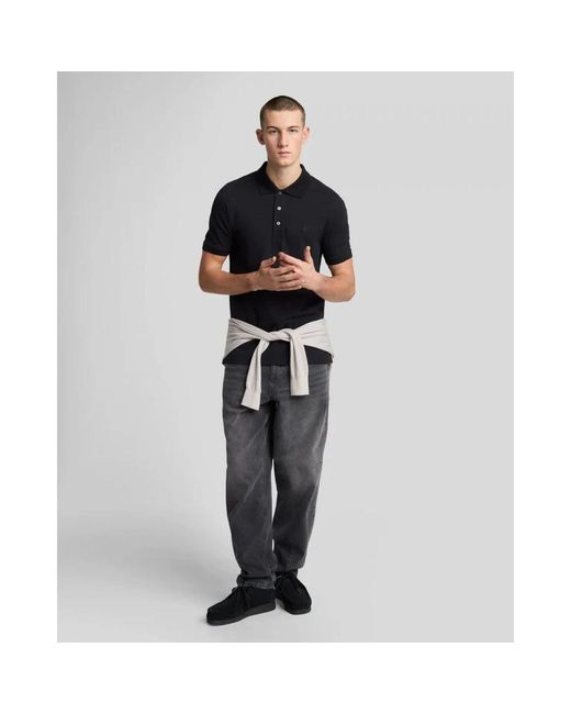 Lyle & Scott Superfine Polo in het Black voor heren