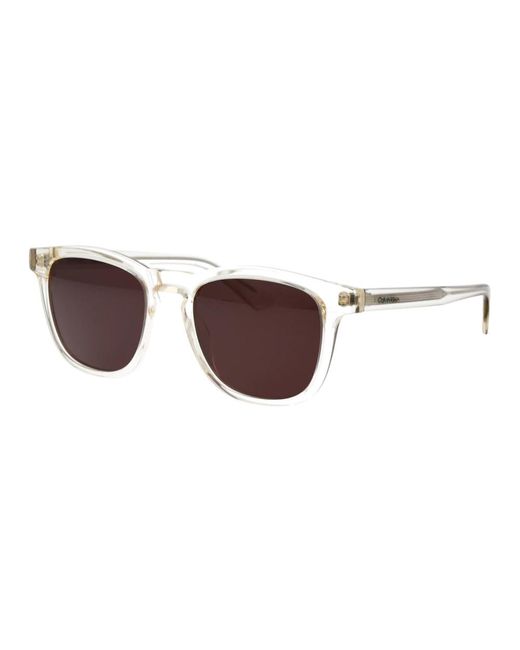 Calvin Klein Brown Stylische sonnenbrille für eleganten look