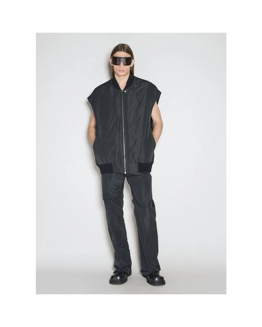 Rick Owens Black Vests for men