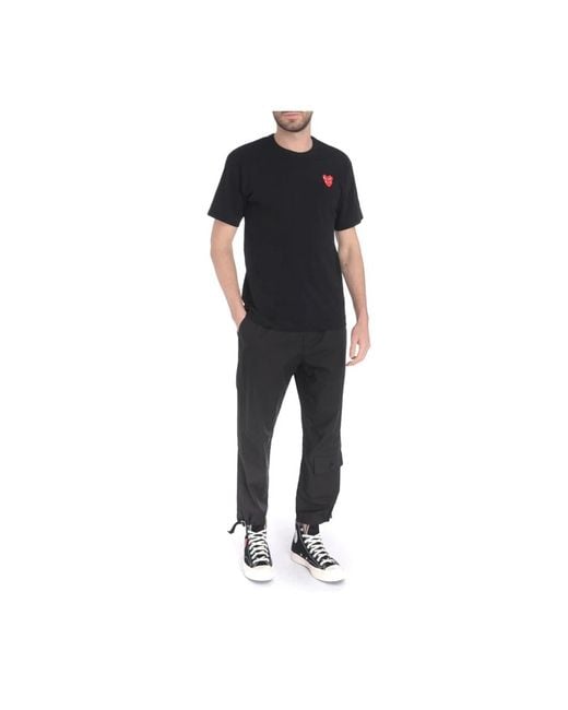 COMME DES GARÇONS PLAY Black T-Shirts for men