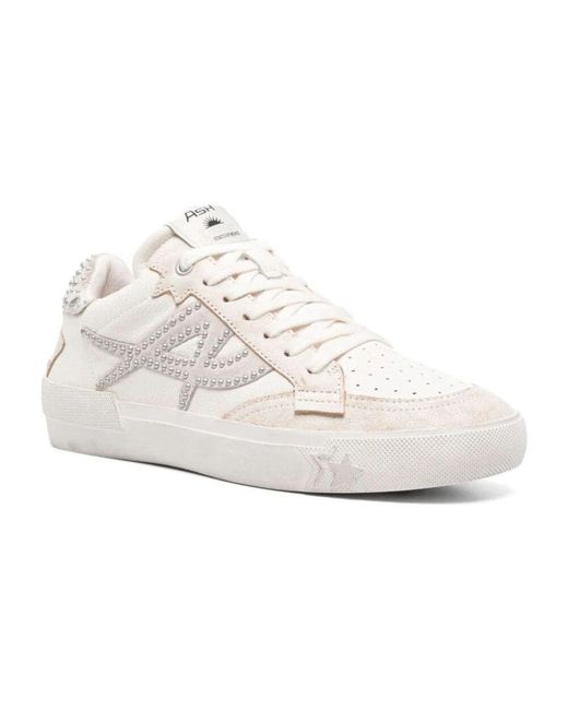 Ash White Moonlight stud sneakers