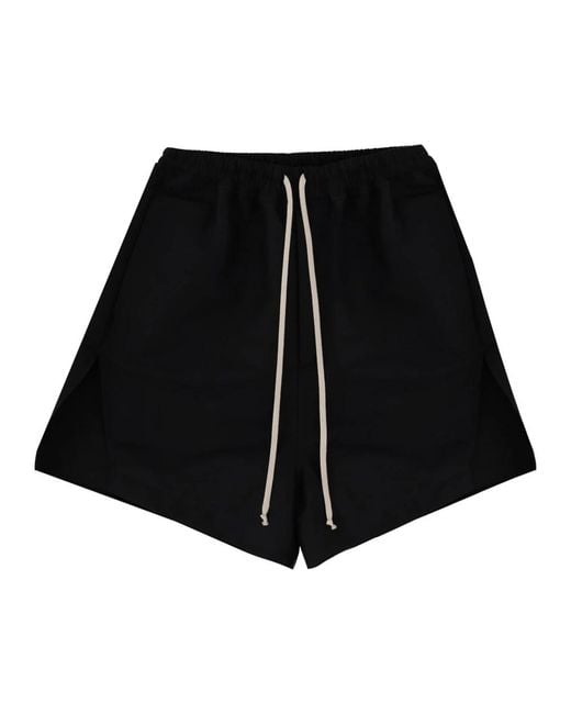 Rick Owens Black Casual Shorts for men