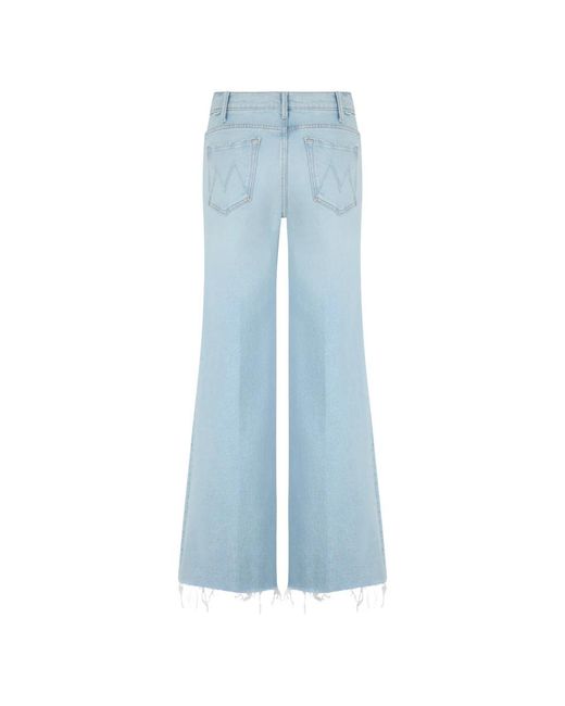 Mother Blue Flared Jeans