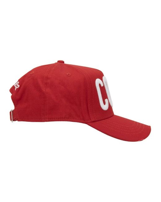 Caps di DSquared² in Red