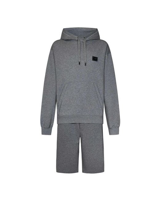 Casual Shorts di Dolce & Gabbana in Gray da Uomo