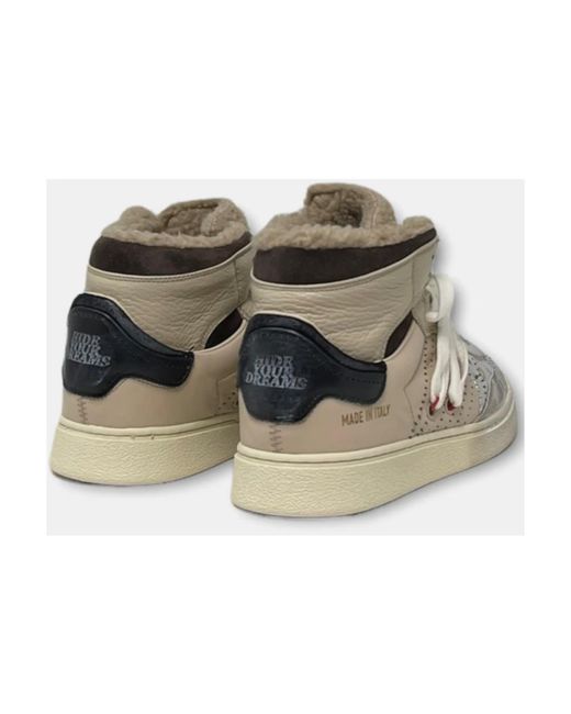 HIDNANDER Gray THE Cage Dual Polar Fleece Sneakers