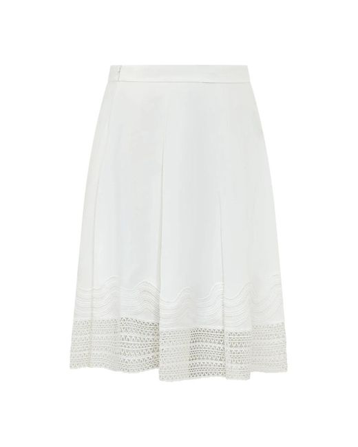 HUGO White Midi Skirts