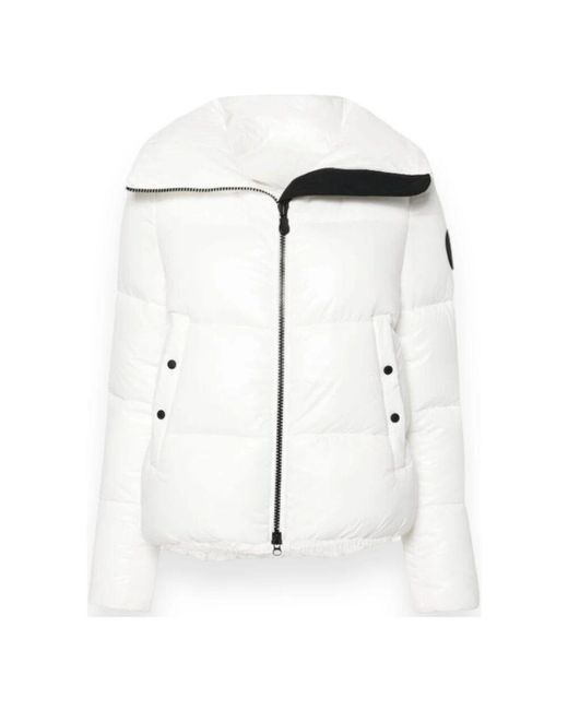 Save The Duck White Isla puffer jacket