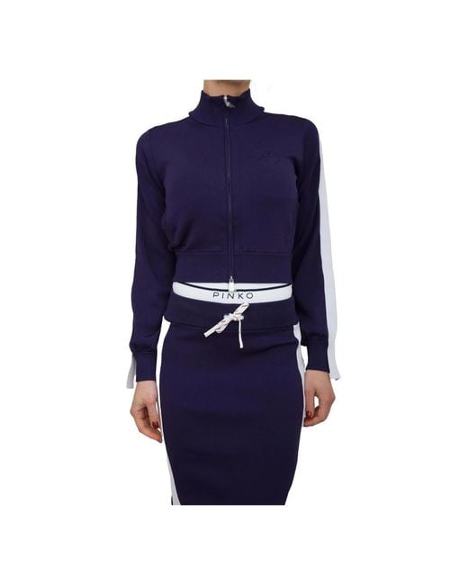 Pinko Blue Zip-Throughs