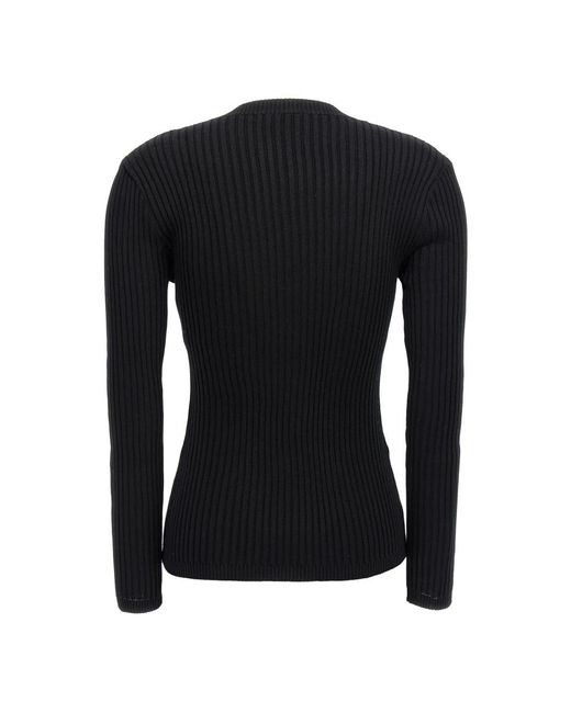 Magda Butrym Truien & Vesten ,Zwart ,Katoen 08 Cardigan in het Black