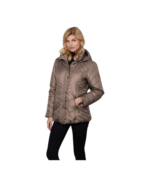 Junge Brown Winter Jackets