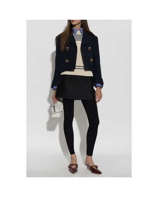 Balenciaga White Round-Neck Knitwear