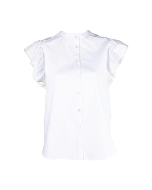Short sleeve shirts Twin Set de color White