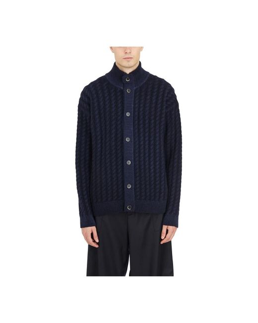 Barena Blue Cardigans for men