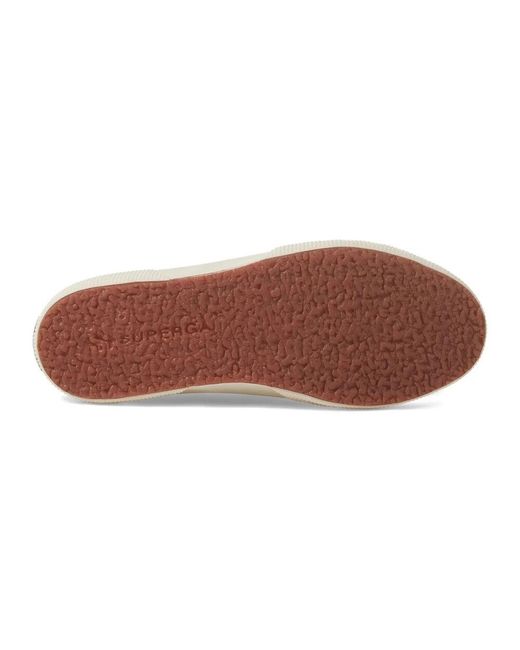 Superga Blue Baumwollriemen Schuhe