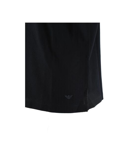 Armani Tops ,Blauw ,Katoen Polo Shirt in het Black voor heren
