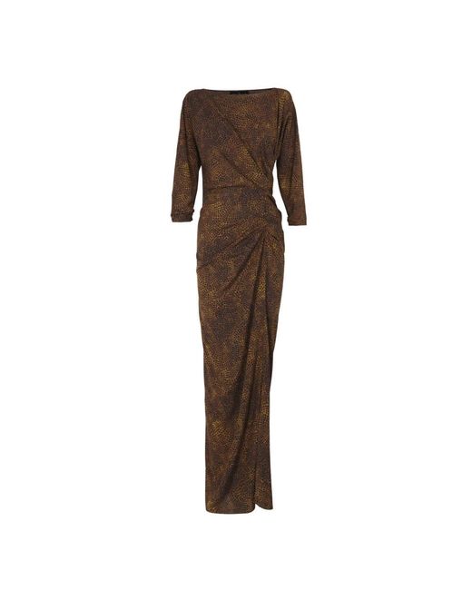 Cortana Brown Maxi Dresses