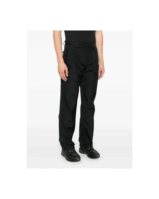 GR10K Black Straight Trousers for men