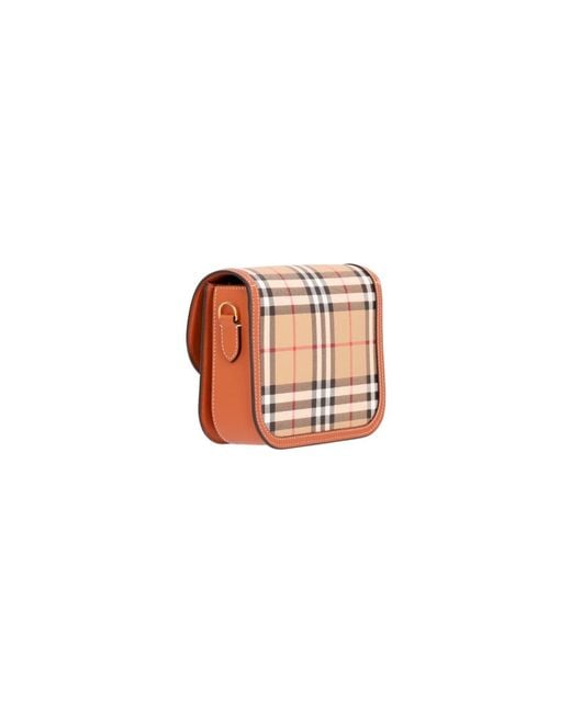 Burberry Elizabeth Mini Schoudertas in het Pink