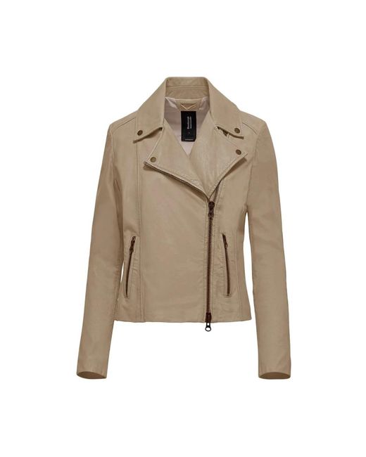 Jackets > leather jackets Bomboogie en coloris Natural