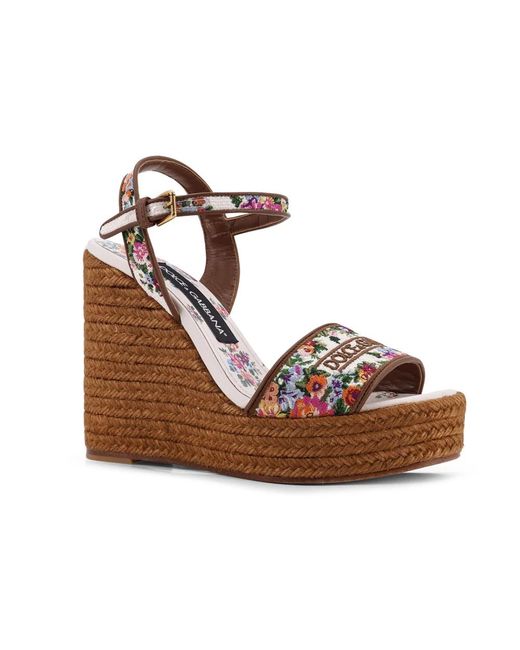 Dolce & Gabbana Brown Wedges